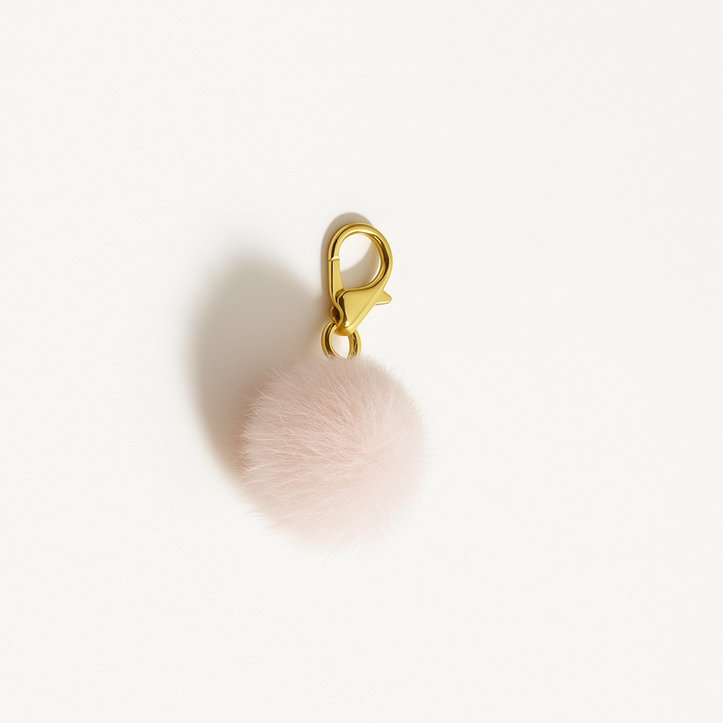 Pink Pom Pom Kindle Charm