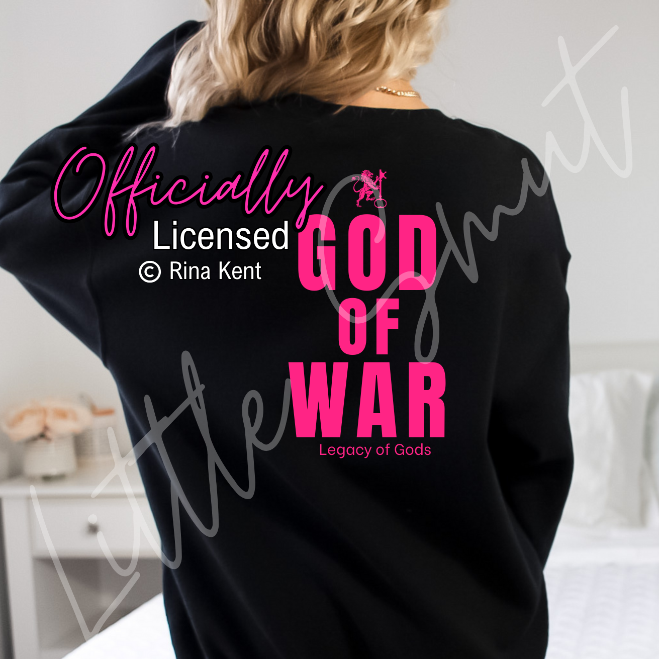 Officially Licensed Rina Kent God Of War Sweatshirt