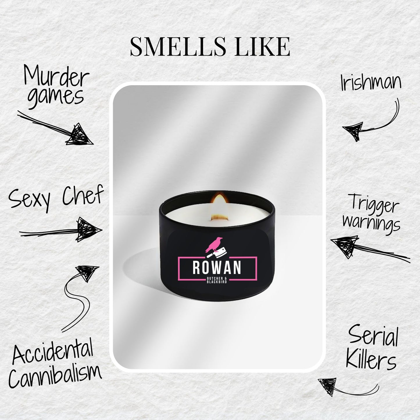 Officially Licensed Ruinous Love Trilogy Candle Set Brynne Weaver 9 oz
