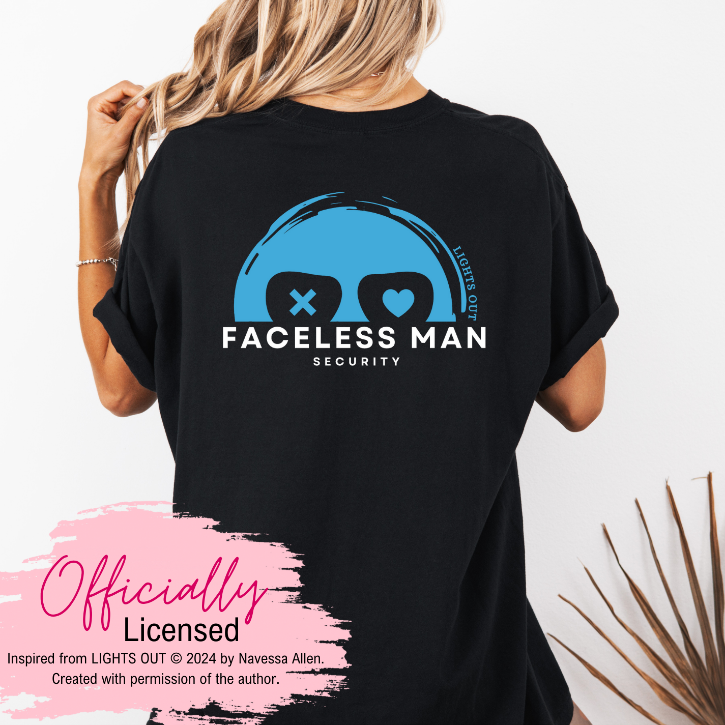 Officially Licensed Lights Out Book - Navessa Allen - Into Darkness - Shirt - Book Merch - Dark Romance