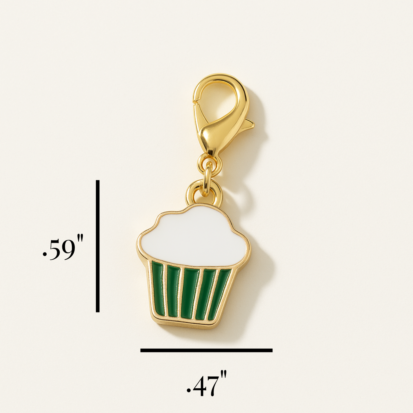 Muffin Kindle Charm