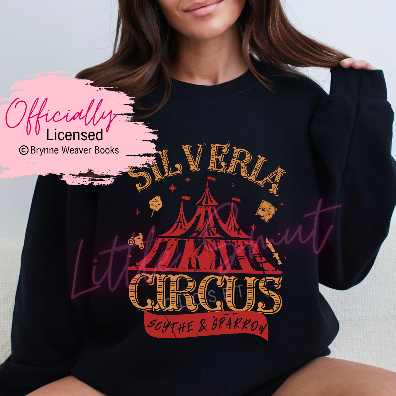 Officially Licensed Brynne Weaver Trigger Warning Scythe & Sparrow Sweatshirt