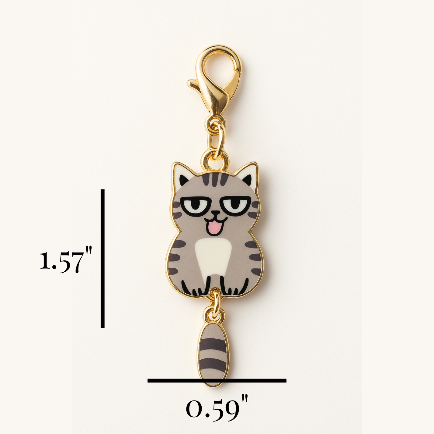 Cat Kindle Charm