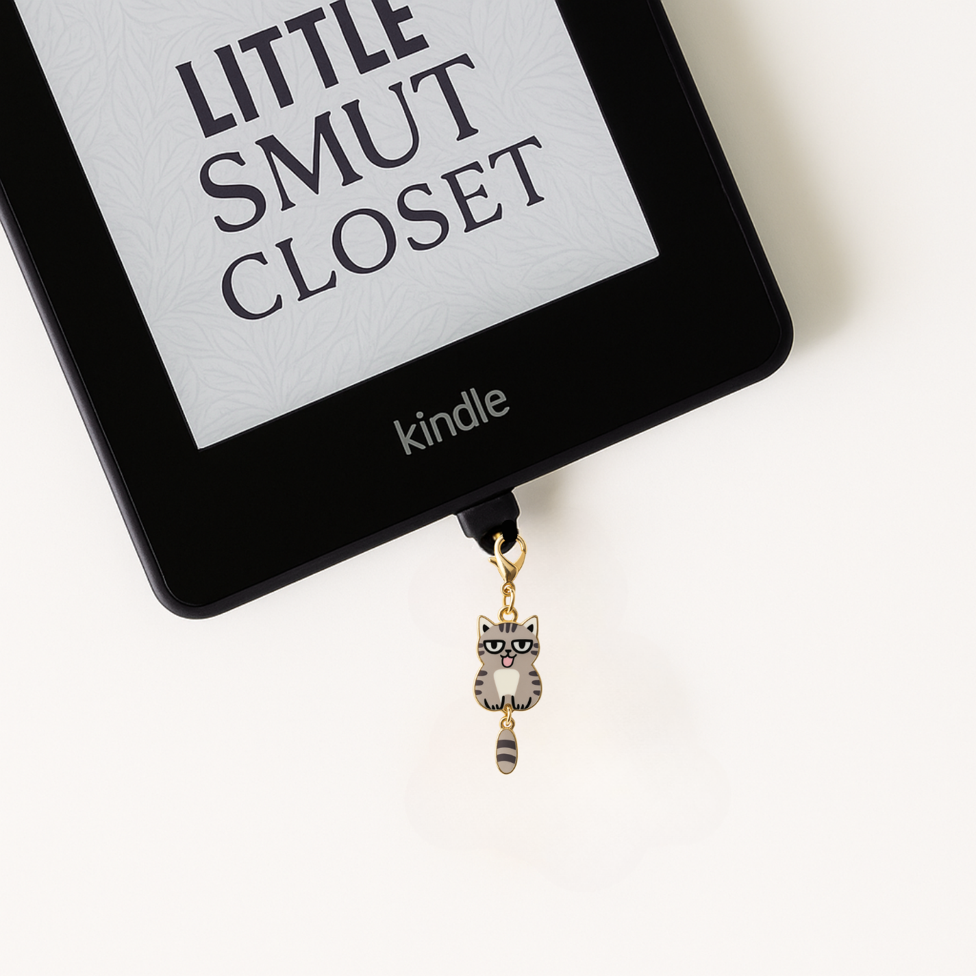 Cat Kindle Charm