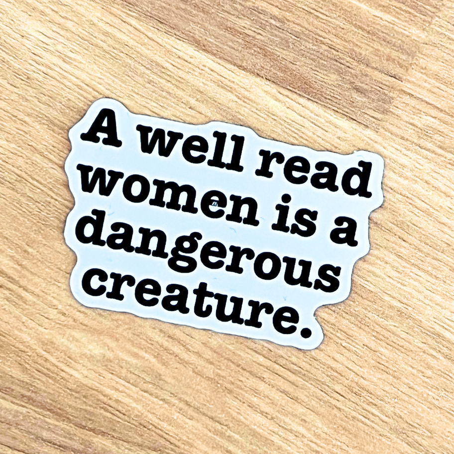 Well Read Women Sticker