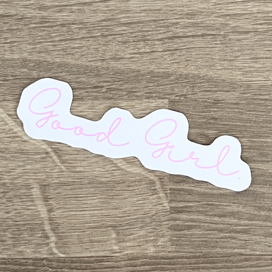 Good Girl Sticker