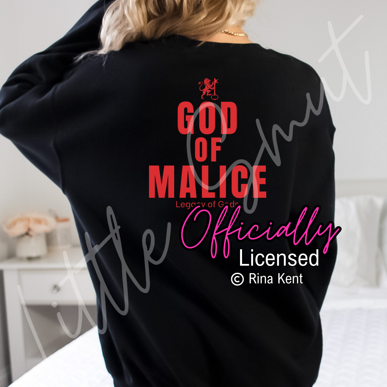 Officially Licensed Rina Kent God Of Malice Sweatshirt
