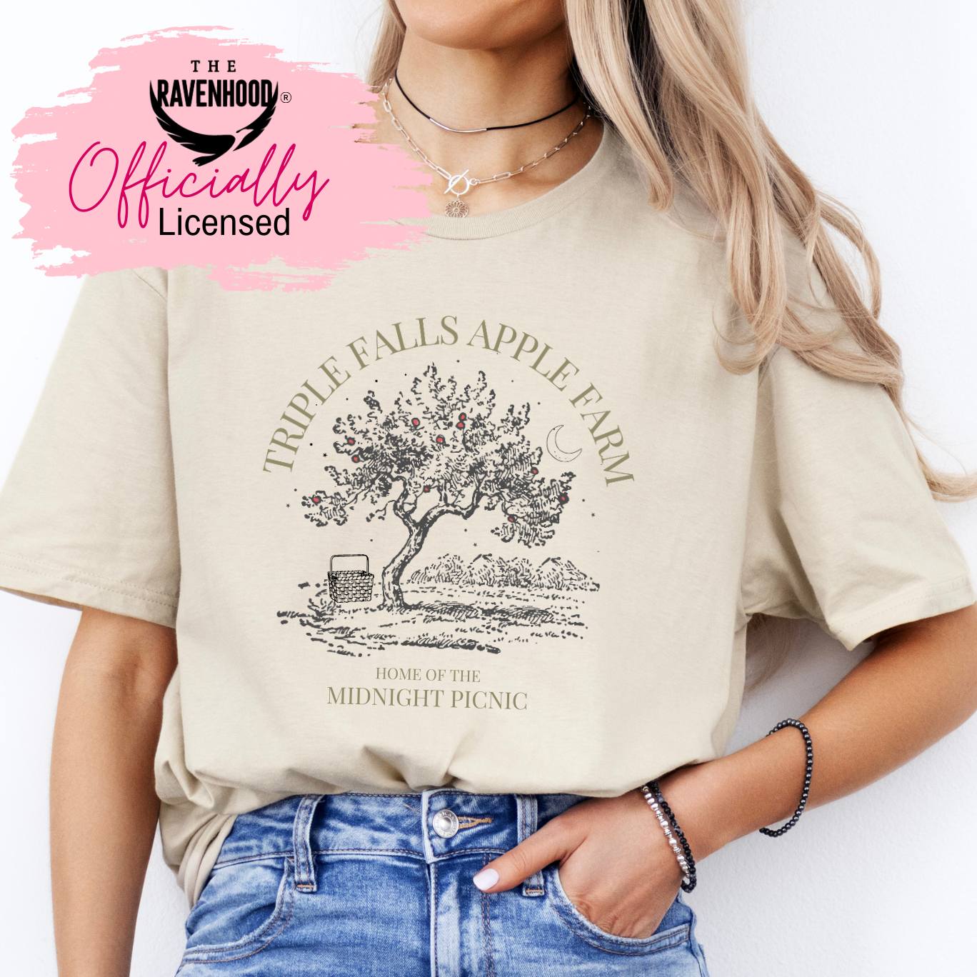 Officially Licensed Ravenhood Series Shirt- Kate Stewart - Triple Falls Apple Farm
