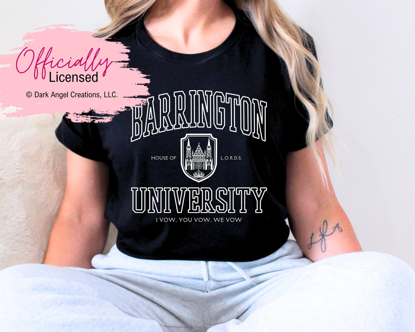 Officially Licensed Barrington University Shirt