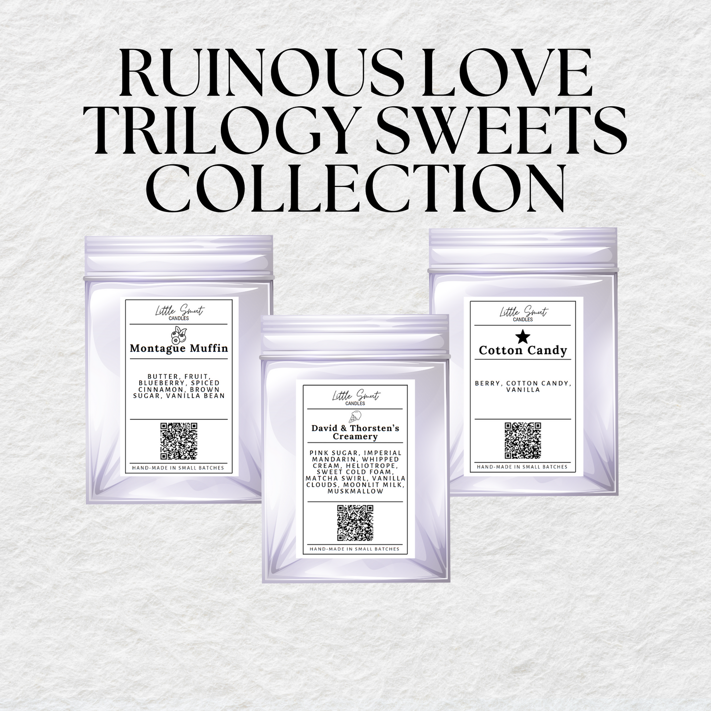 Candle Wax Sample Packs