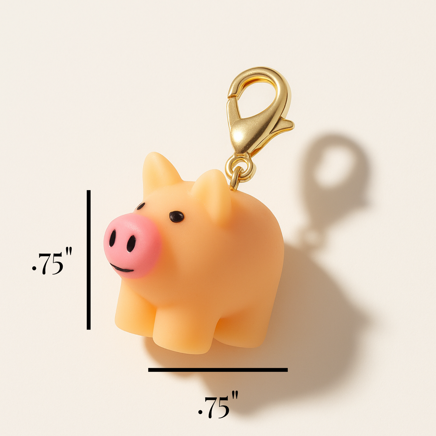 Pig Kindle Charm