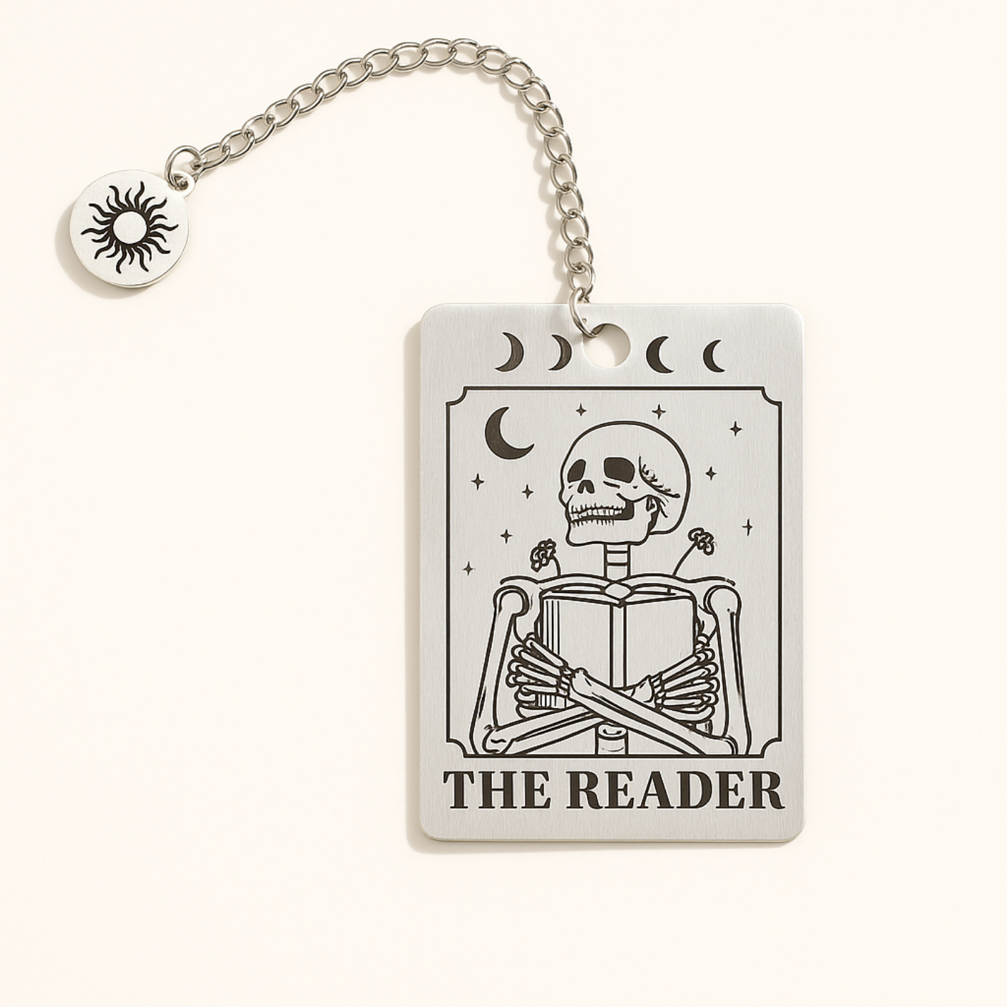 The Reader Bookmark Metal