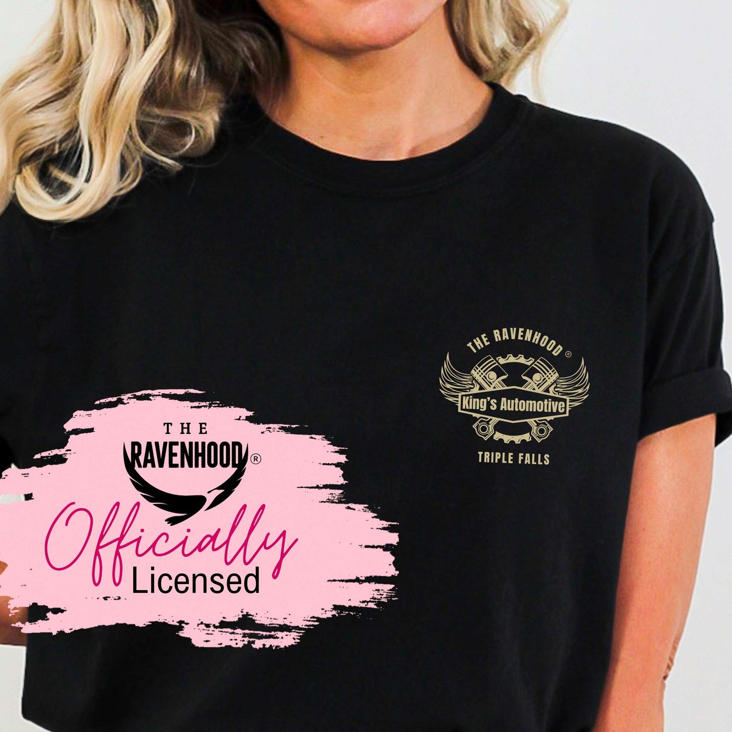 Officially Licensed Ravenhood Series Shirt- Kate Stewart - King Automotive - Dom