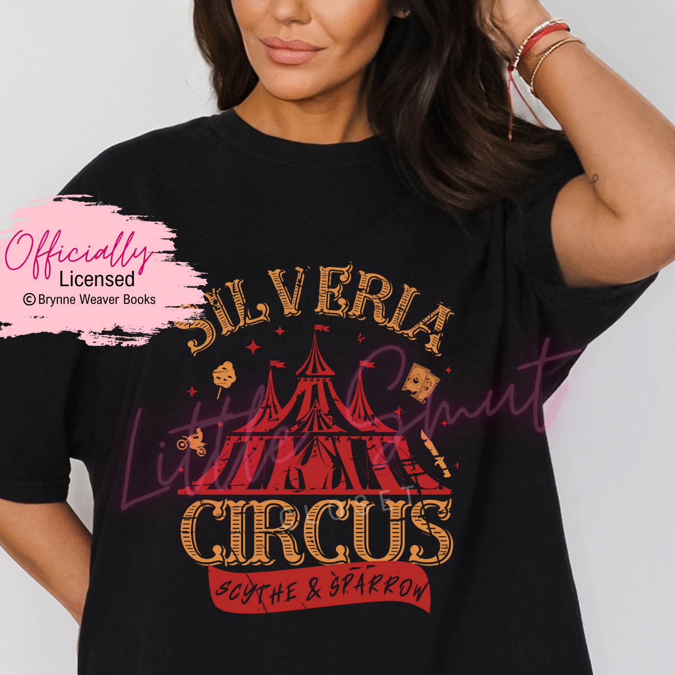 Officially Licensed Brynne Weaver Trigger Warnings Scythe & Sparrow Shirt