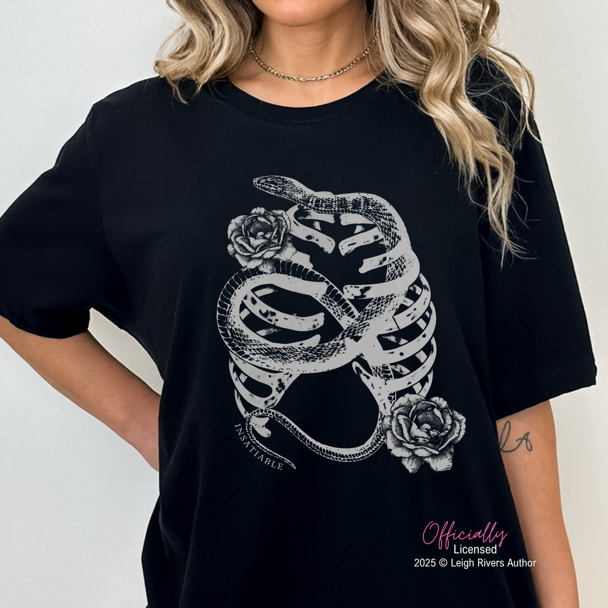 Officially Licensed Leigh Rivers Insatiable Shirt