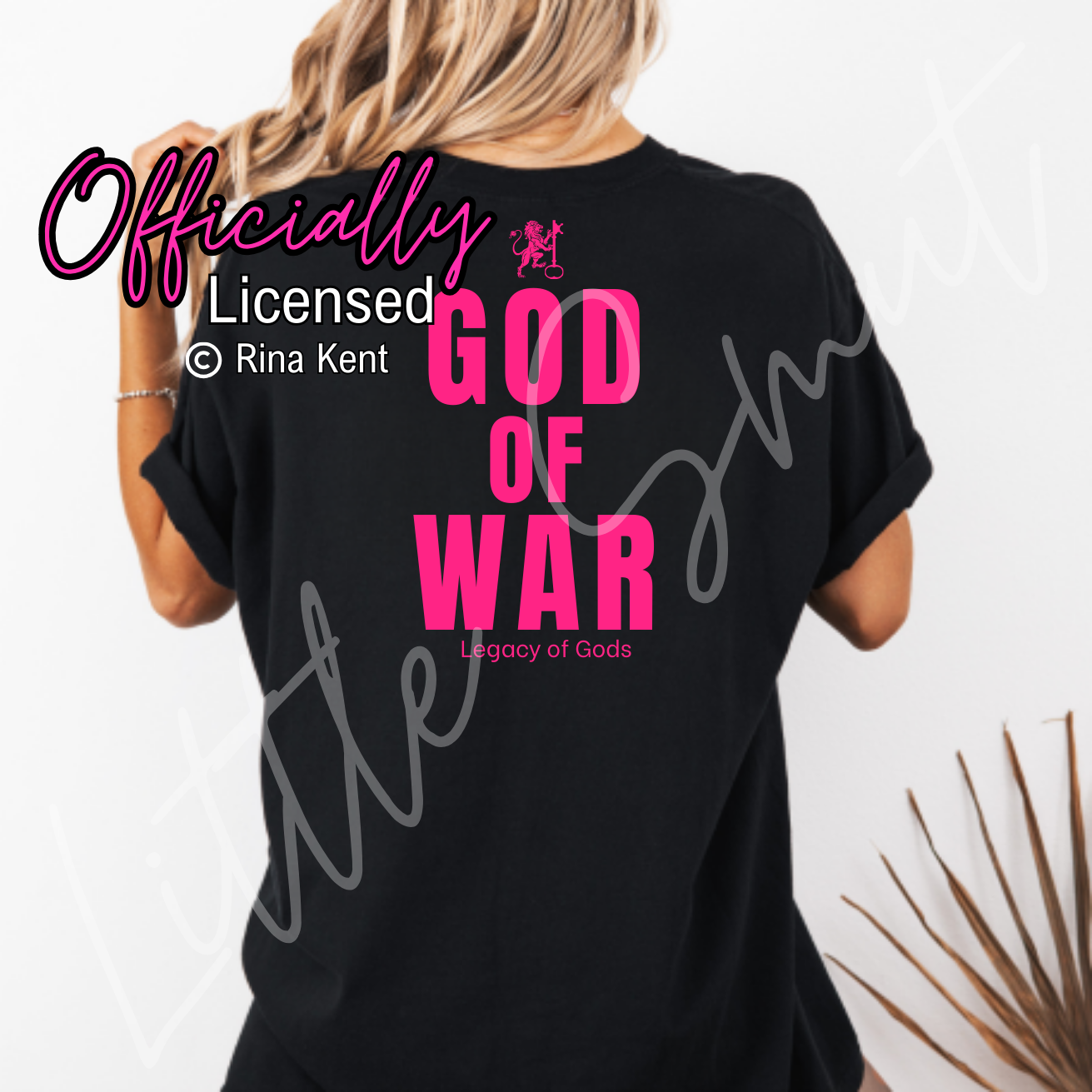 Officially Licensed Rina Kent God Of War Shirt