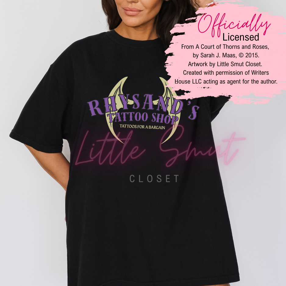 Officially Licensed SJM Rhysand Tattoo's Shirt