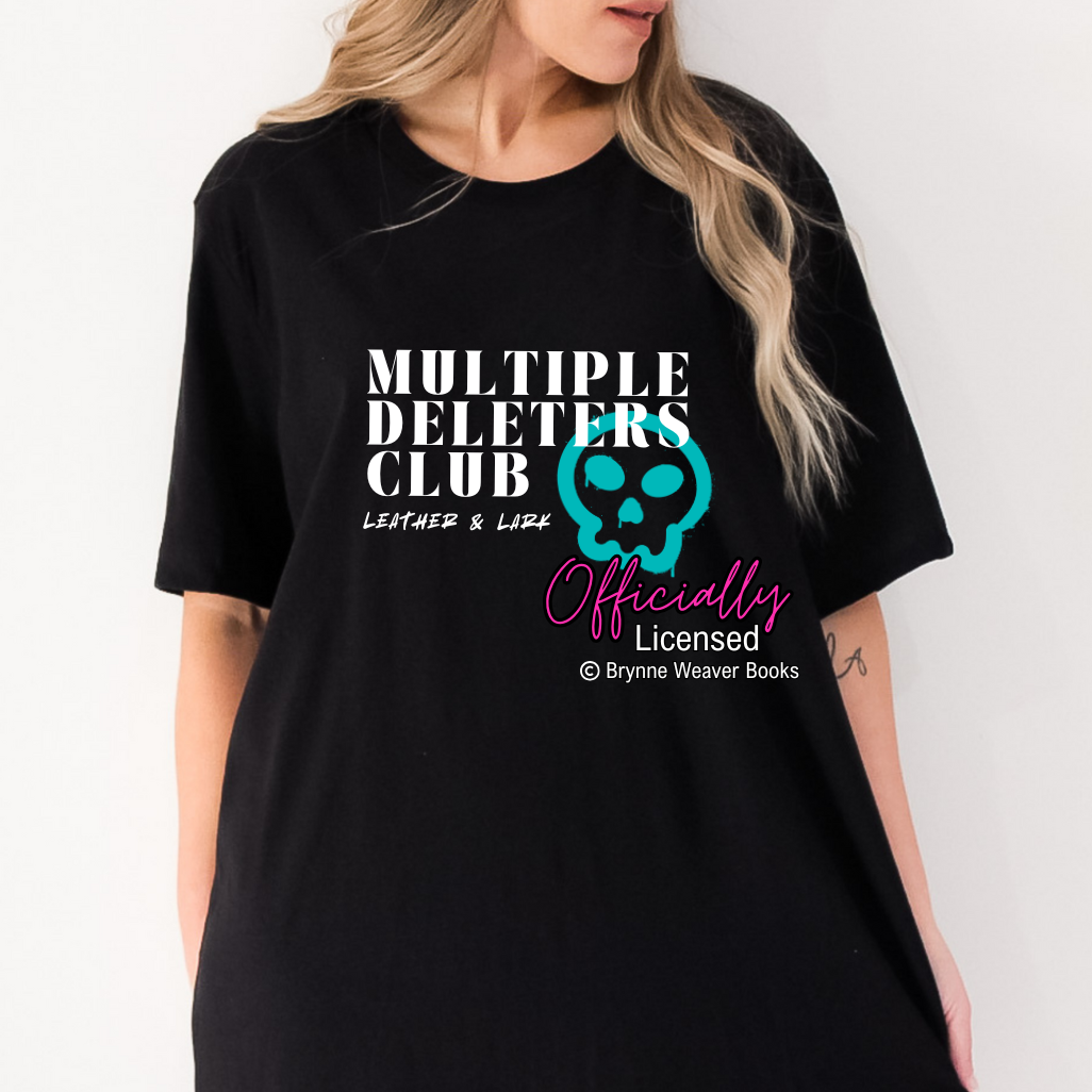 Officially Licensed Brynne Weaver Leather and Lark Multiple Deleters Shirt