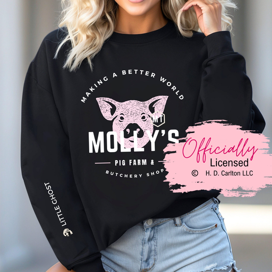 Officially Licensed HD Carlton Where's Molly Sweatshirt