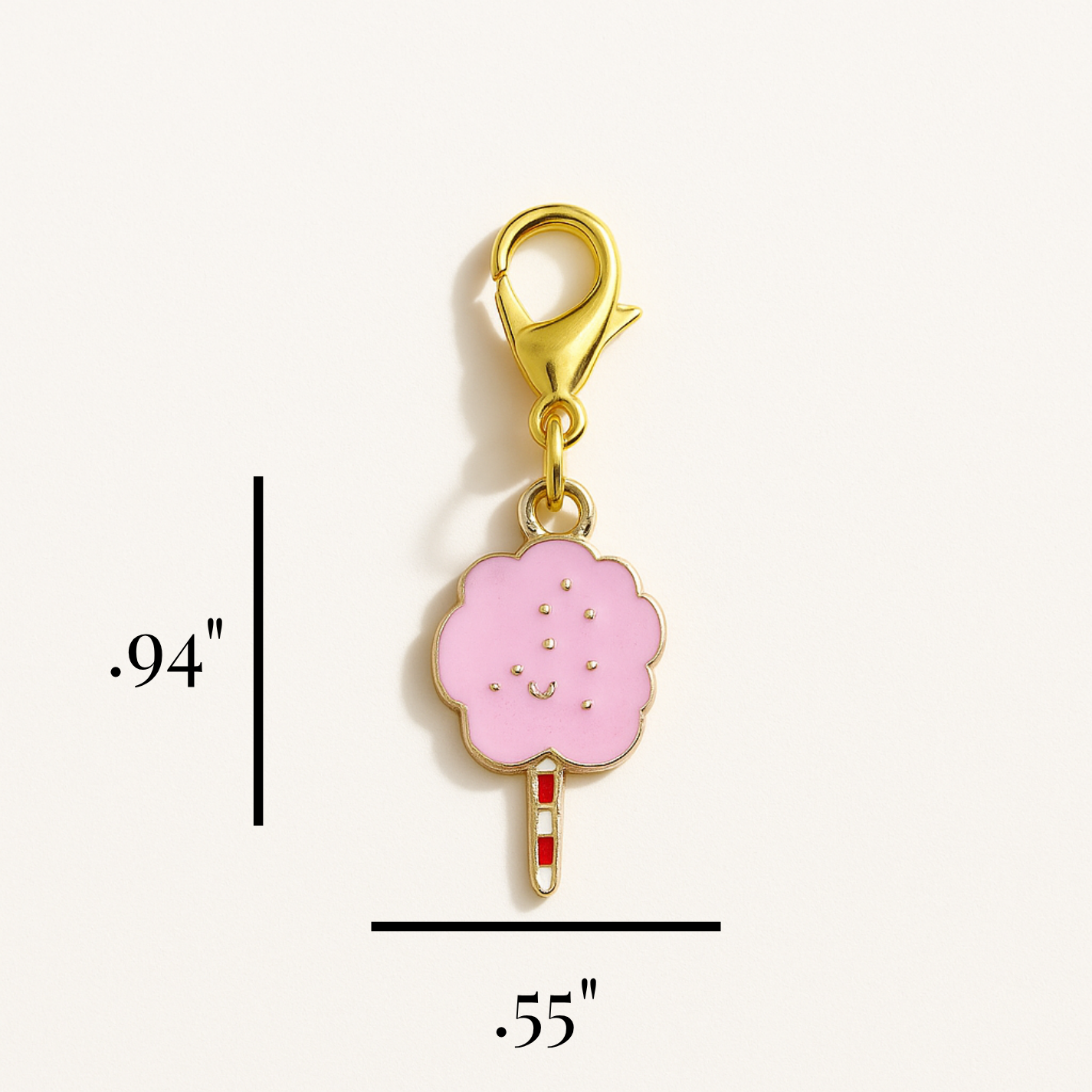 Cotton Candy Kindle Charm