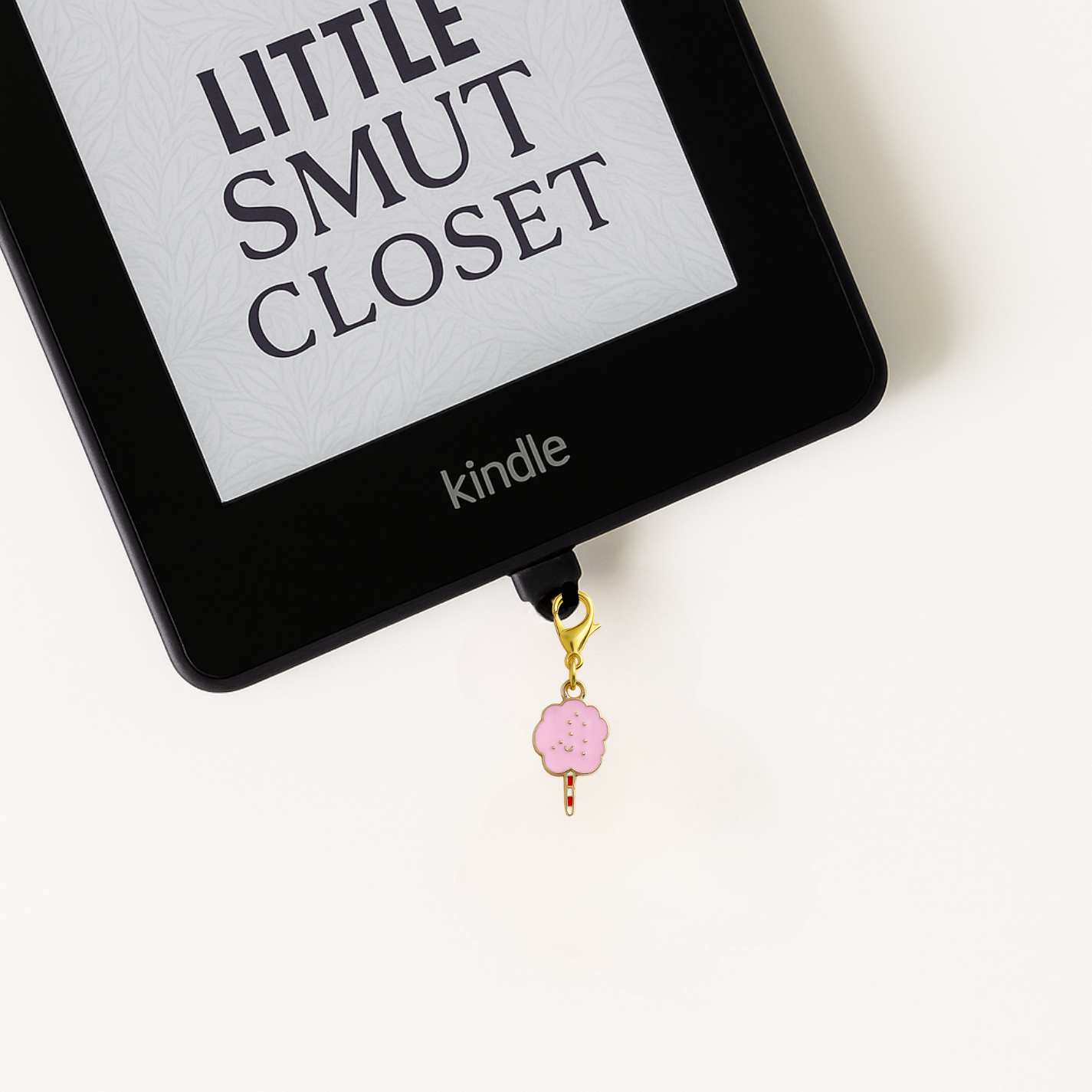 Cotton Candy Kindle Charm