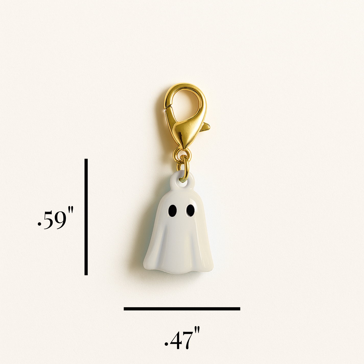 Ghost Kindle Charm