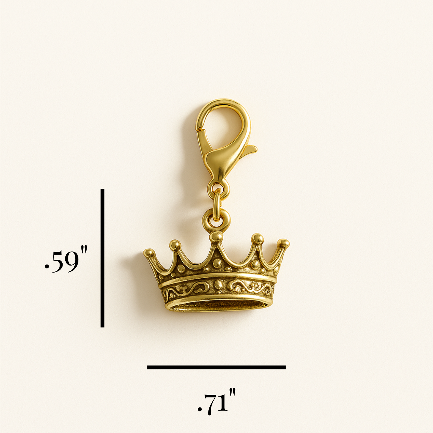 Crown Kindle Charm