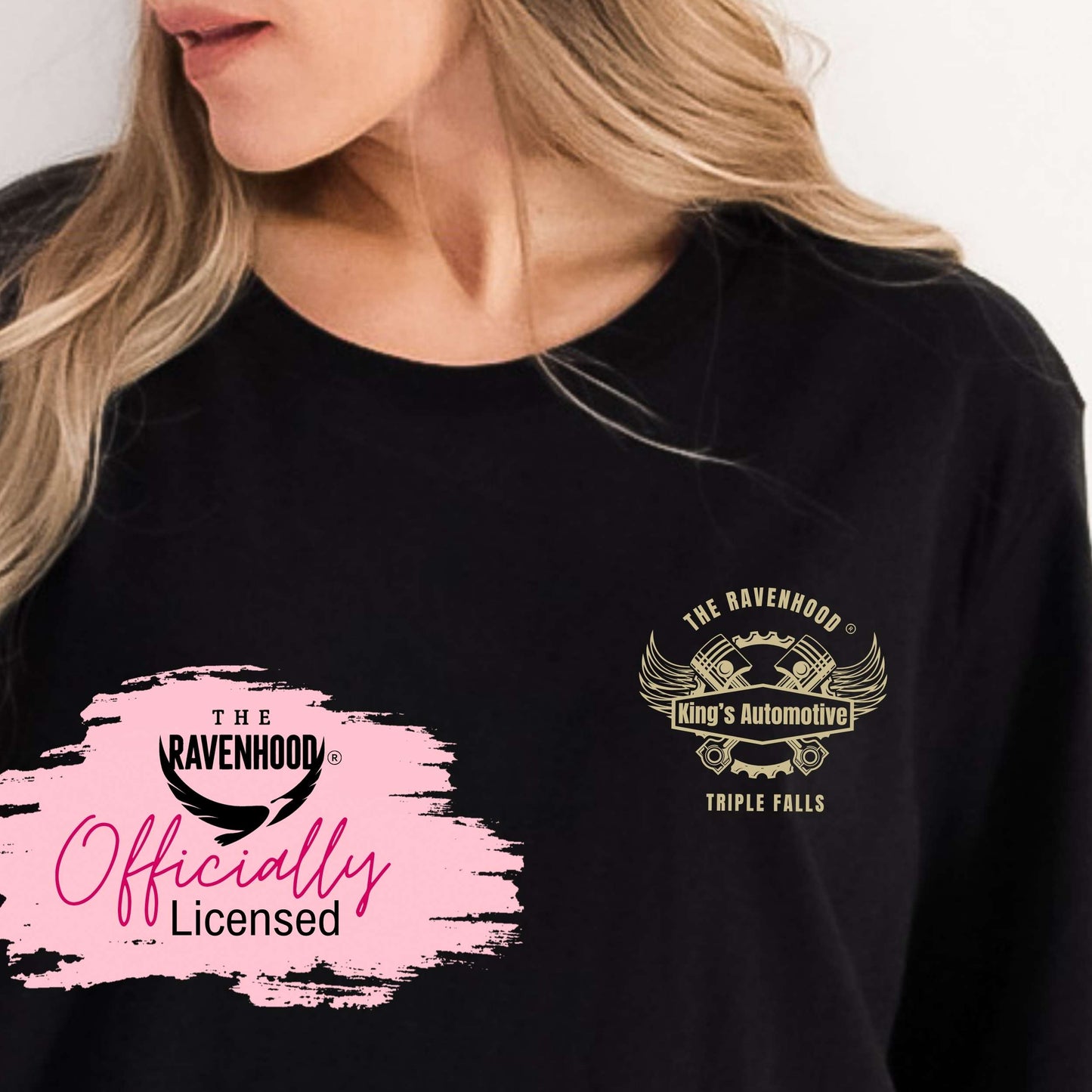 Officially Licensed Ravenhood Series Shirt- Kate Stewart - King Automotive - Dom