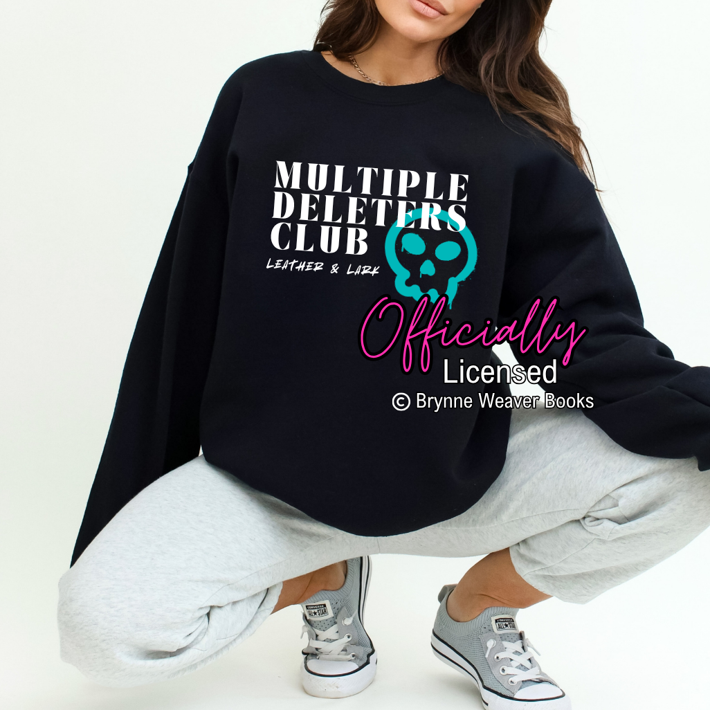 Officially Licensed Brynne Weaver Leather and Lark Multiple Deleters Sweatshirt