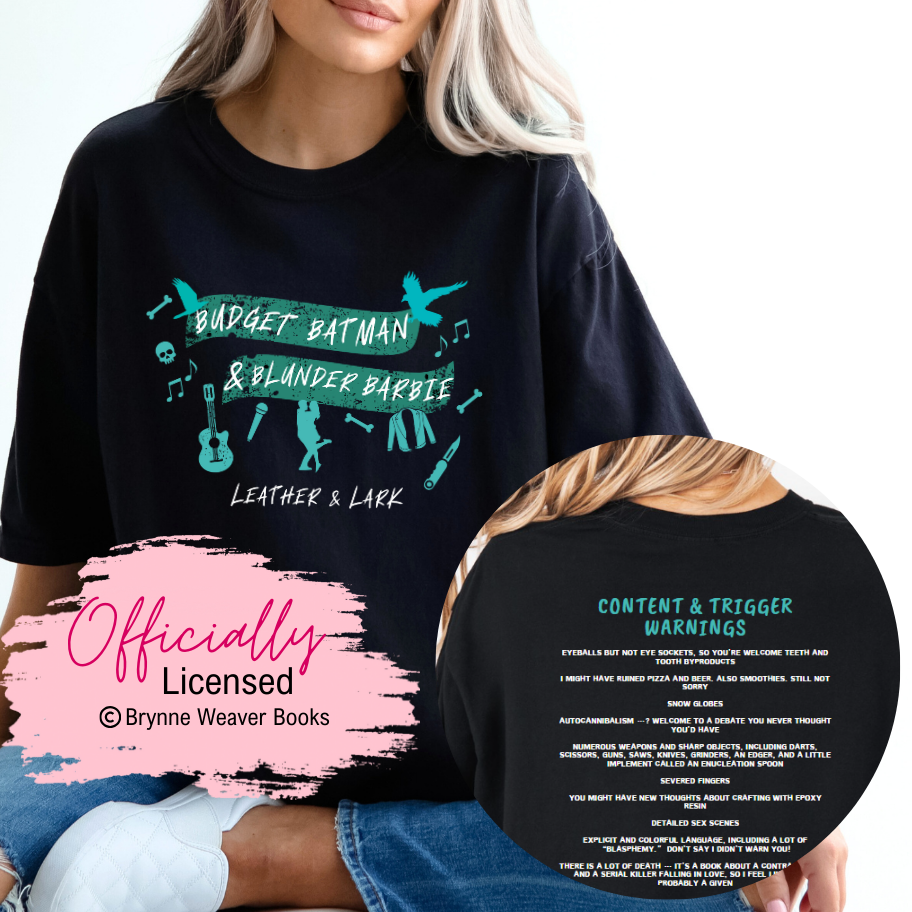 Officially Licensed Brynne Weaver Trigger Warnings Leather & Lark Shirt