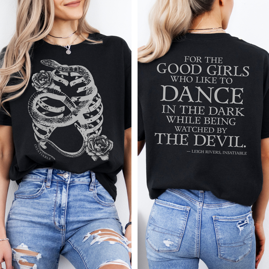 Officially Licensed Leigh Rivers  Insatiable Shirt