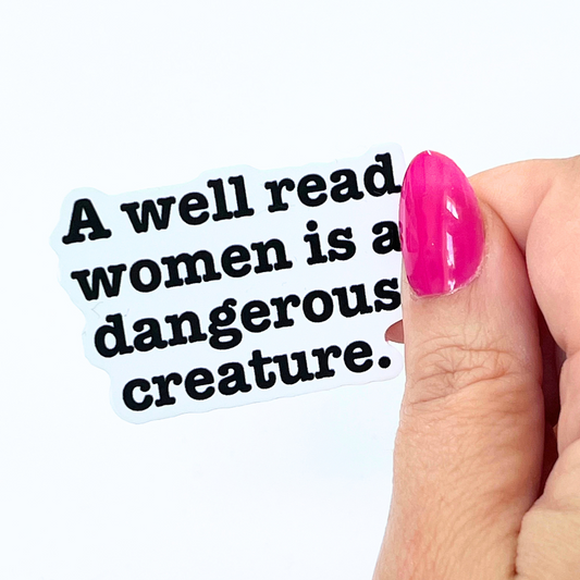 Well Read Women Sticker