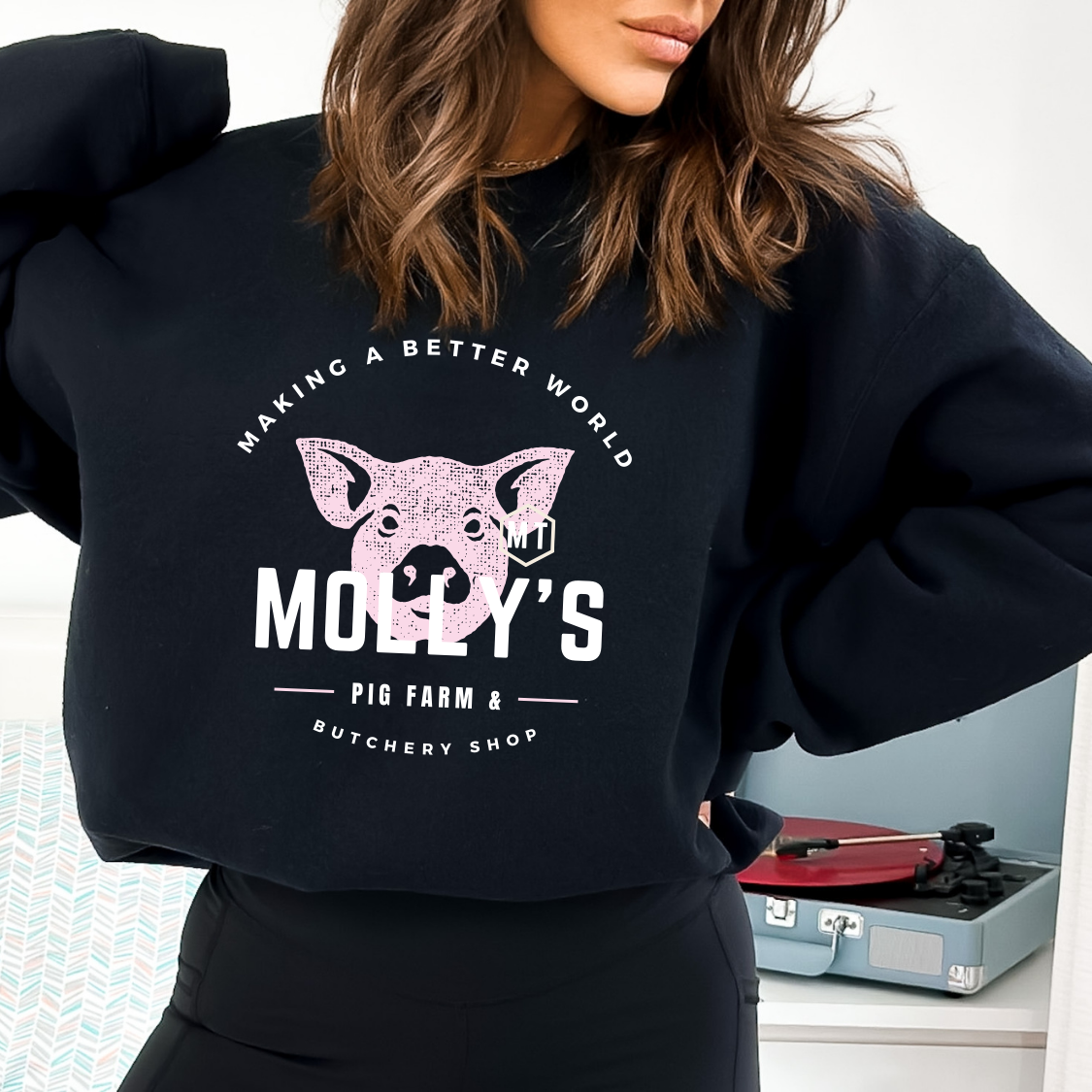 Officially Licensed HD Carlton Where's Molly Sweatshirt