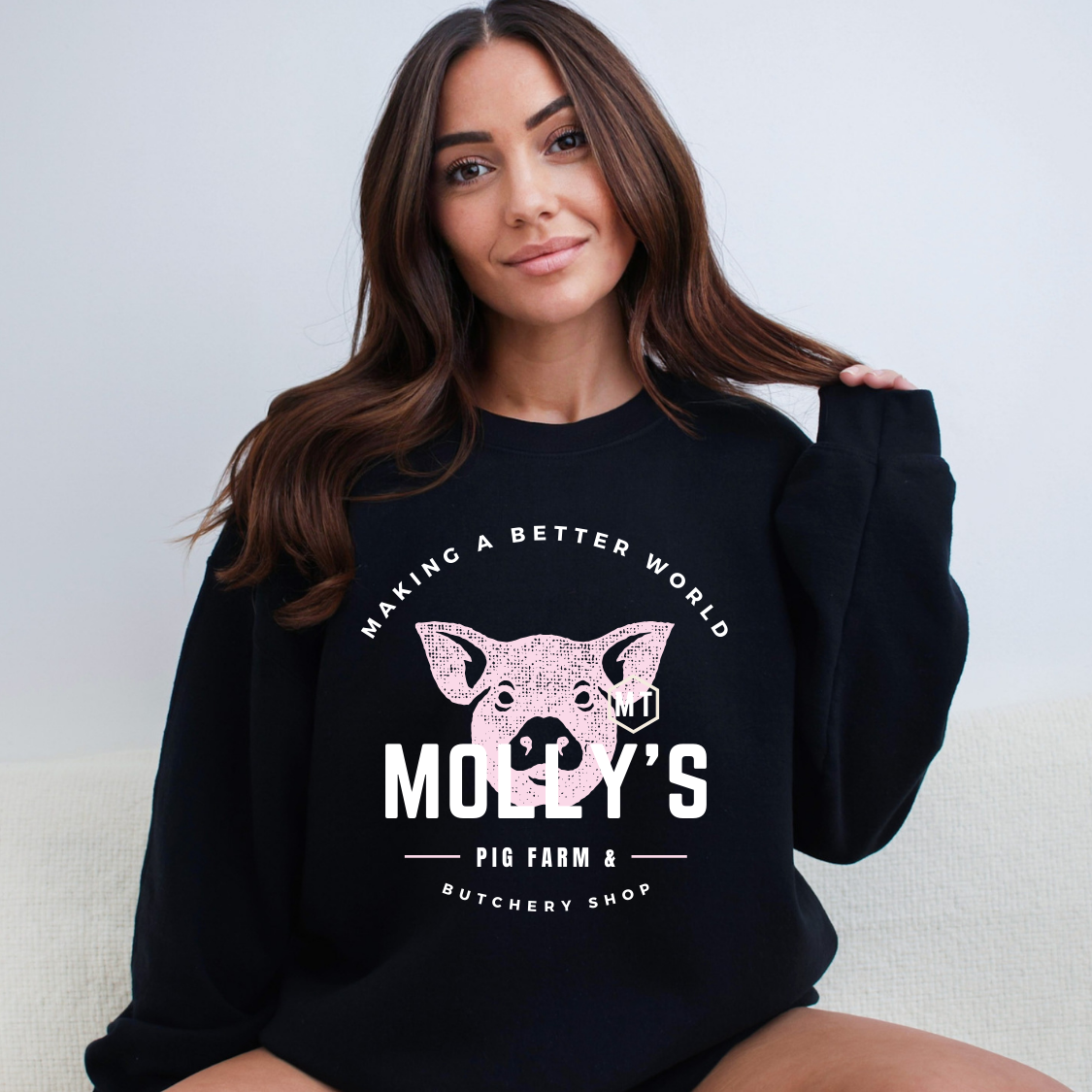 Officially Licensed HD Carlton Where's Molly Sweatshirt