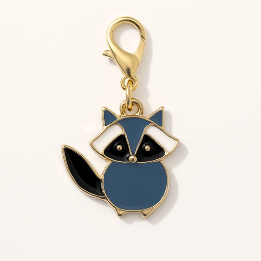 Raccoon Kindle Charm