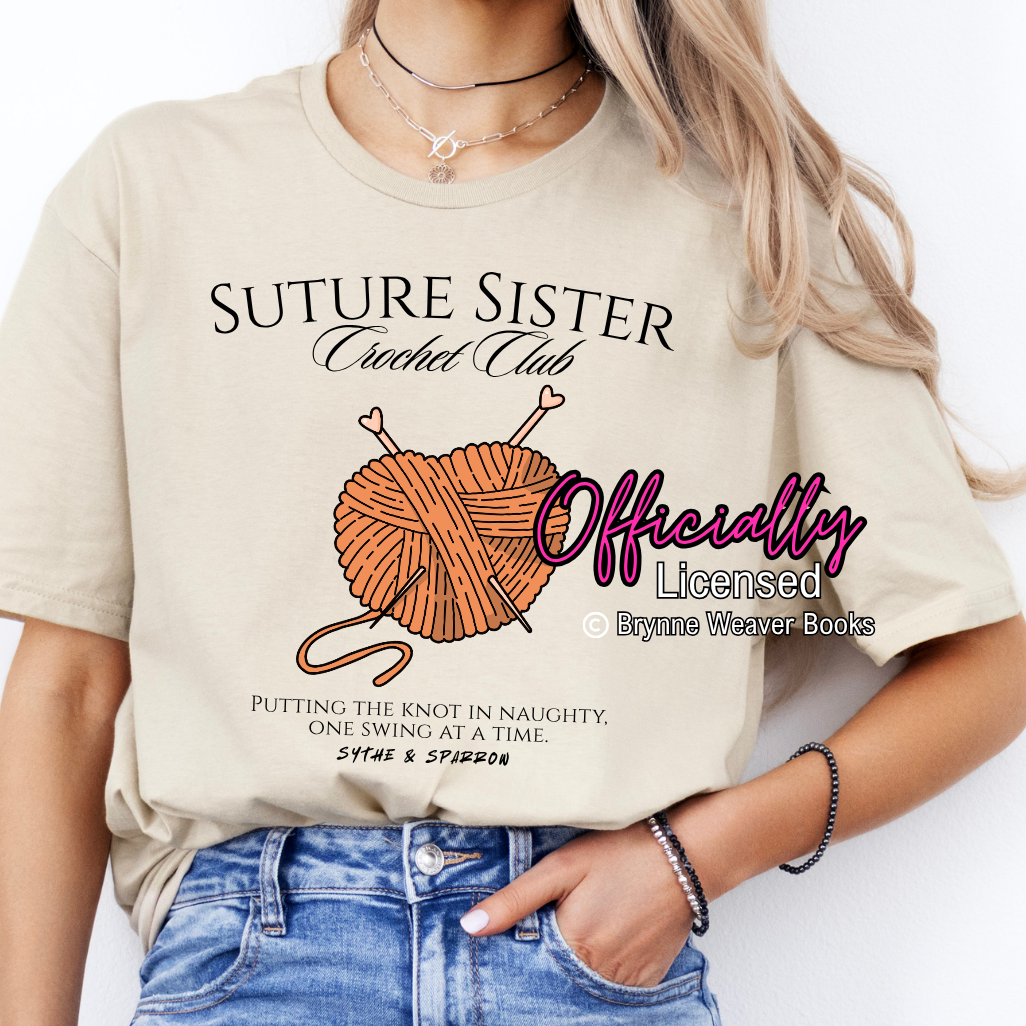 Officially Licensed Brynne Weaver Suture Sister Scythe & Sparrow Shirt