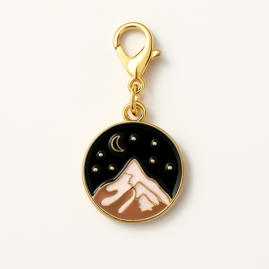 Mountain Kindle Charm