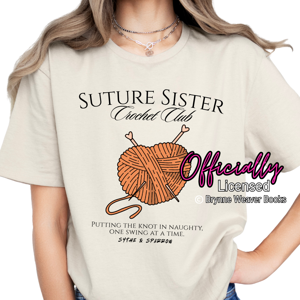 Officially Licensed Brynne Weaver Suture Sister Scythe & Sparrow Shirt