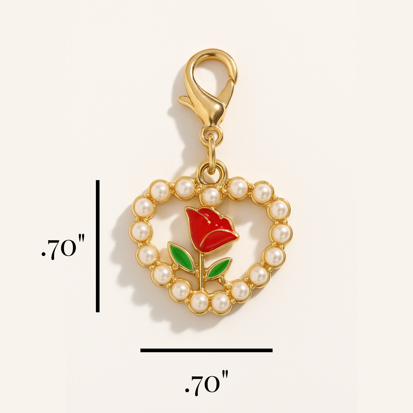 Rose Kindle Charm