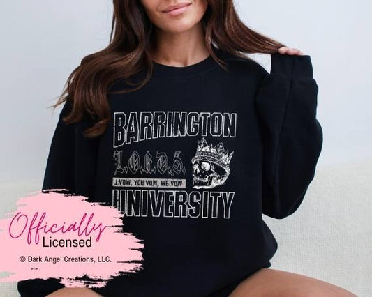 Officially Licensed Barrington University L.O.R.D. Sweatshirt