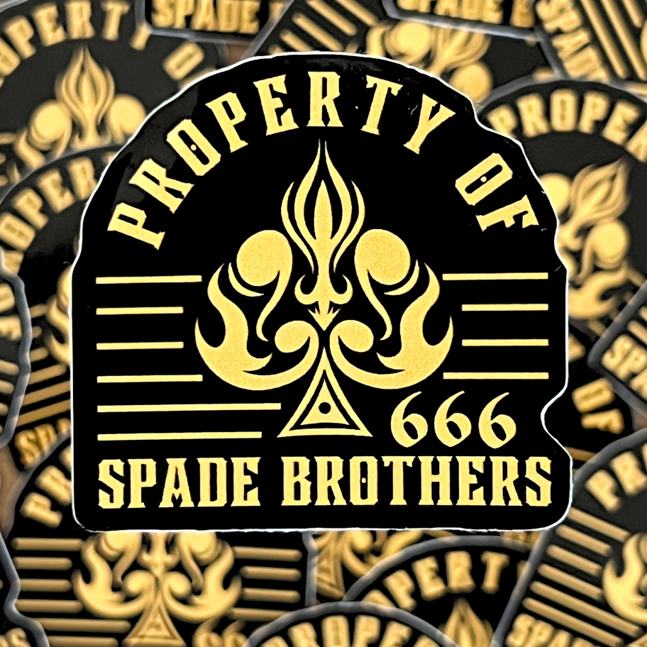 Officially Licensed Shantel Tessier Sticker - Spade Brothers