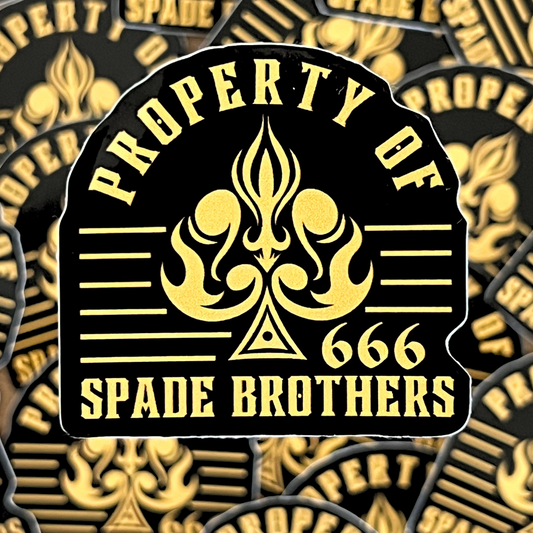 Officially Licensed Shantel Tessier Sticker - Spade Brothers