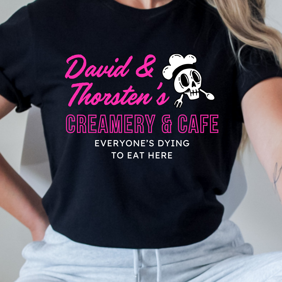 Officially Licensed Brynne Weaver Creamery Butcher & Blackbird Shirt