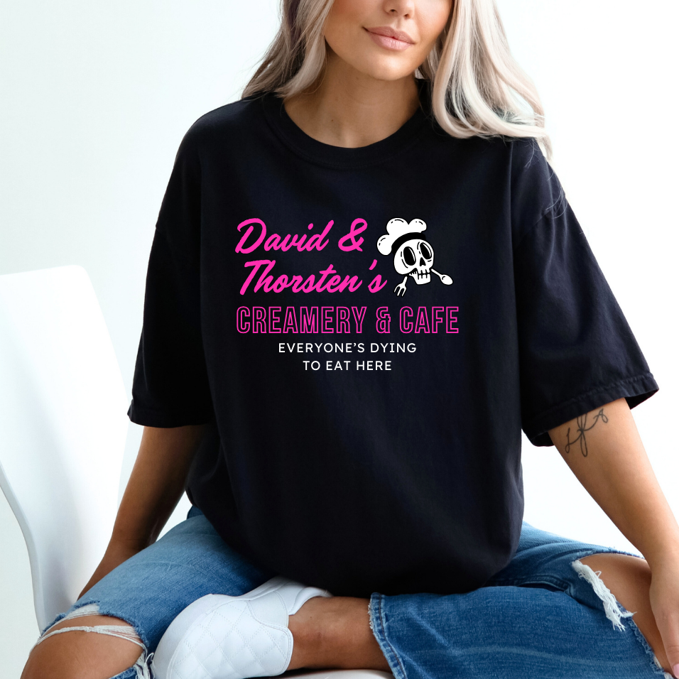 Officially Licensed Brynne Weaver Creamery Butcher & Blackbird Shirt