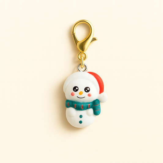 Holiday Snowman Kindle Charm