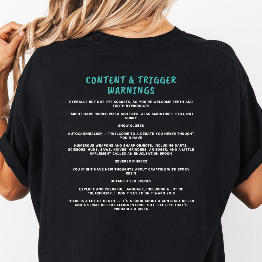 Officially Licensed Brynne Weaver Trigger Warnings Leather & Lark Shirt