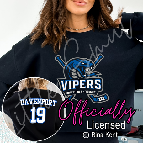 Officially Licensed Rina Kent Beautiful Venom Sweatshirt