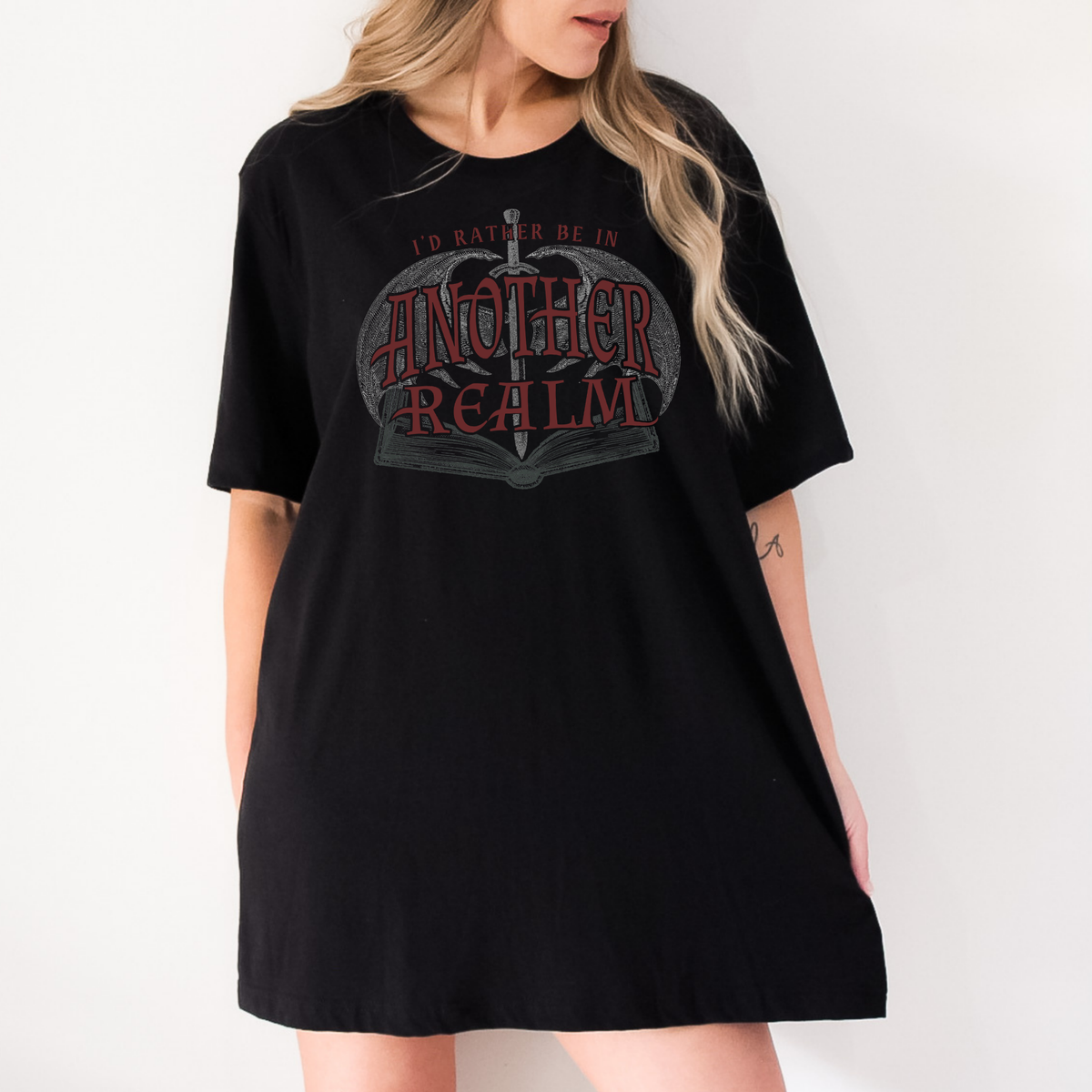 I’d Rather Be in Another Realm Romantasy Shirt