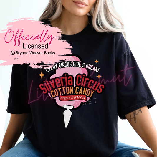 Officially Licensed Brynne Weaver Cotton Candy Scythe & Sparrow Shirt