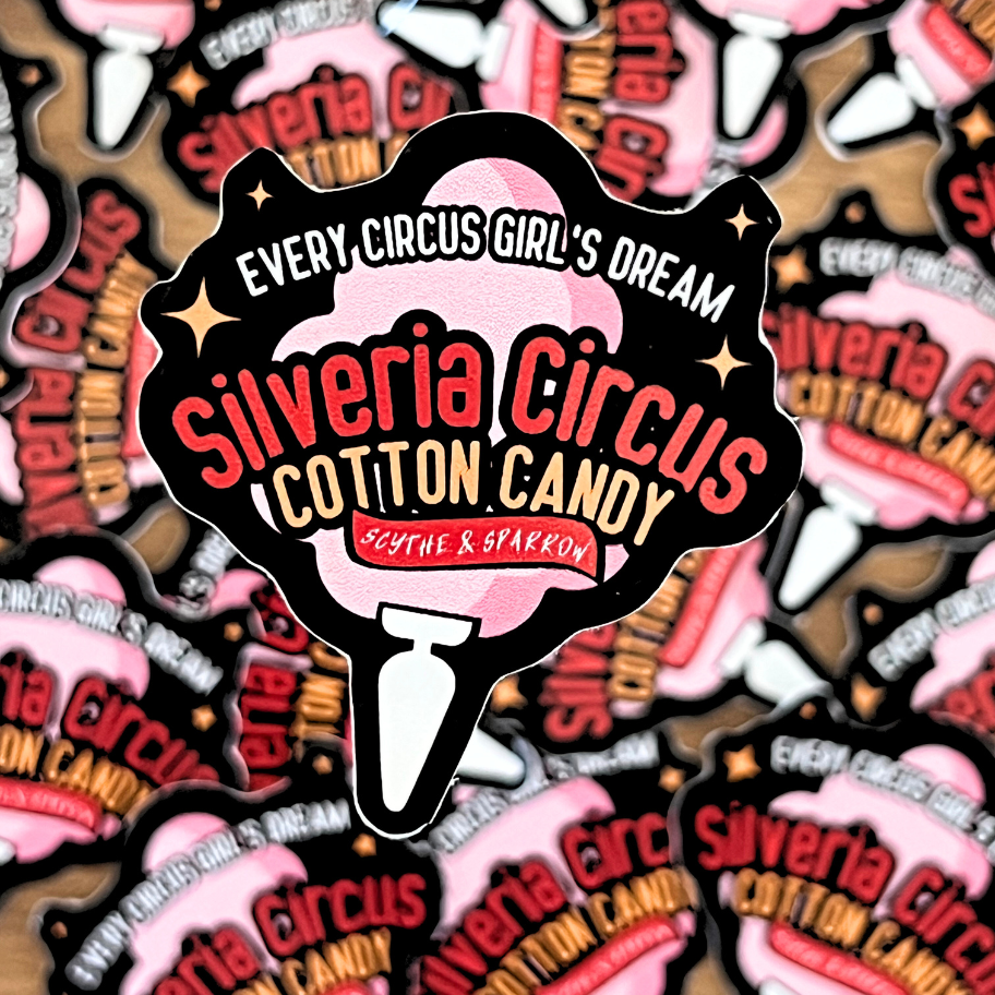 Officially Licensed Scythe & Sparrow Cotton Candy Sticker